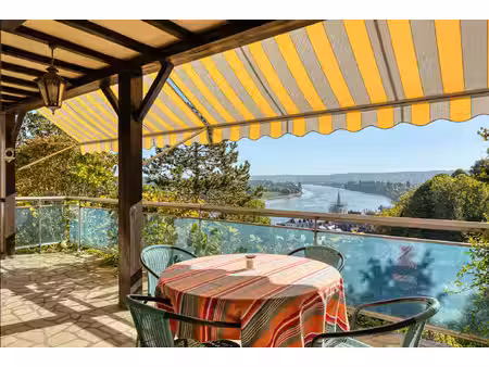 maison de famille avec vue exceptionnelle sur les méandres de la seine