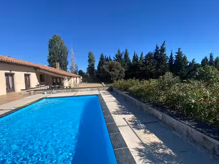 villa plain-pied 6 chambres avec piscine  vue pyrénées