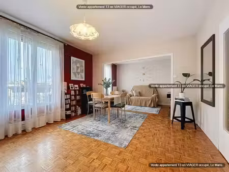 appartement à vendre le mans 3 pièce(s) 71m2 44 038€