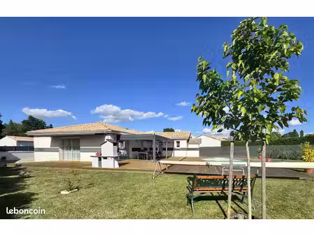 maison 6 pièces 129m²  piscine  garage  pergola