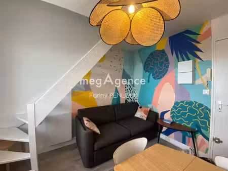 appartement duplex de 21 m² rénové en front de mer