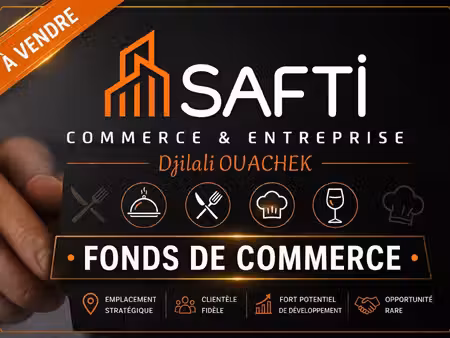 fonds de commerce restaurant de 165m²