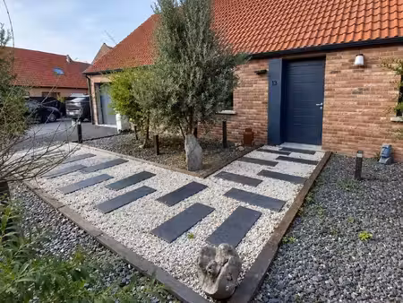 maison de plain pied avec piscine