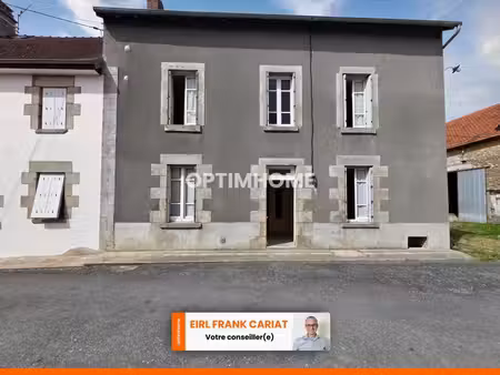 maison en pierre de 113 m2 sur etage  l’ensemble sur 1295 m² de terrain clos avec des depe