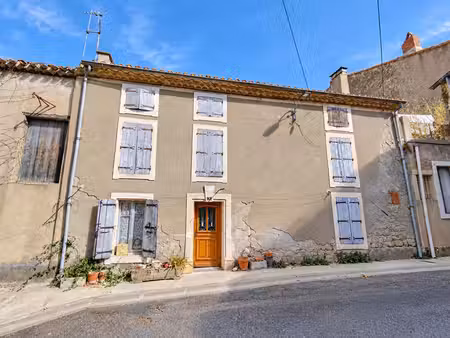 ouveillan  c?ur de village ? maison de 118 m² avec grange - garage de 160 m² et grenier am