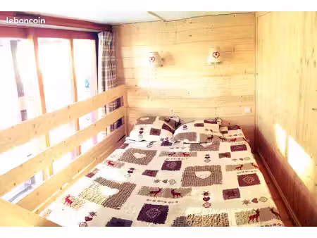 ? les arcs 1800 ? duplex mezzanine ◊ très bien situé avec vue sur le mont blanc