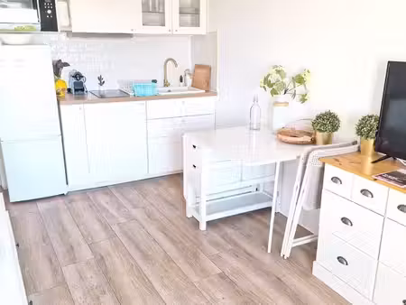 studio meublé jusqu'à juin tout inclus elec internet