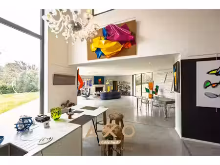 vente maison contemporaine venelles  273m² 8 pièces 1 490 000€ avec piscine