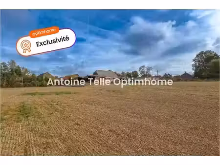 vente terrain 11196 m² à solesmes (59730)  25 000 €
