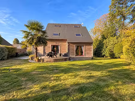maison ossature bois de 122 m² sur 825 m² de terrain