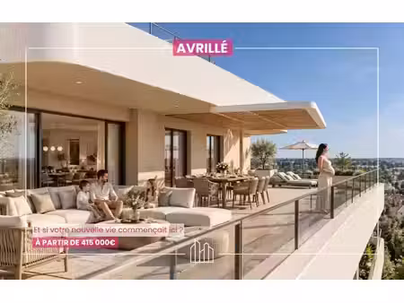 vente appartement neuf 4 pièces 104m2 avrillé - 686000 € - surface privée
