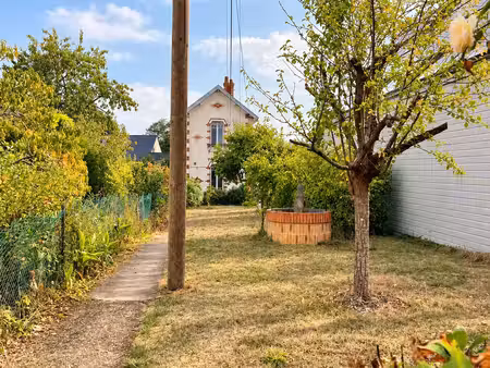 angers chu - maison type 3 à louer  jardin  garage et dépend