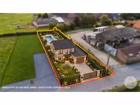 ? terrain à bâtir 7a33 à roloux – 17 m de façade ! ?