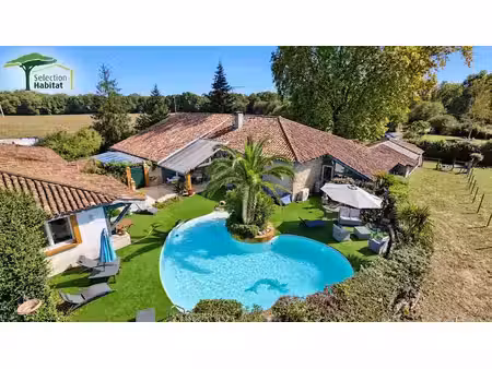 vente maison 14 pièces 383 m² à rivière-saas-et-gourby (40180)  875 000 €