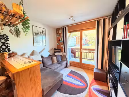 à vendre - t2 28 m² - résidence les balcons des pistes