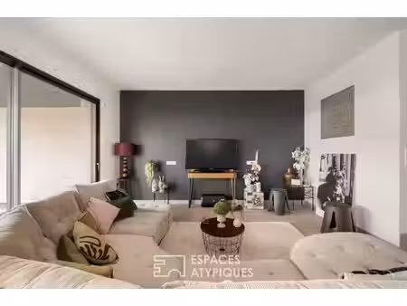 maison contemporaine lumineuse au coeur du beaujolais