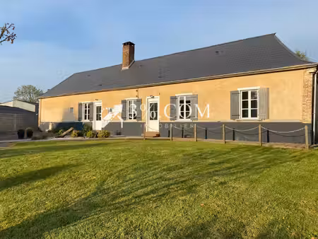 secteur huppy  maison 160 m2 hab 4 ch - zero travaux - dp