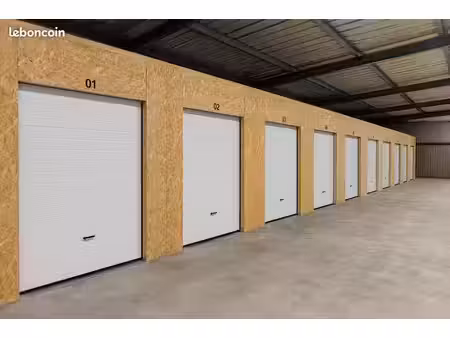 location box de stockage 9m2 et 18m2 pour particuliers et professionnels