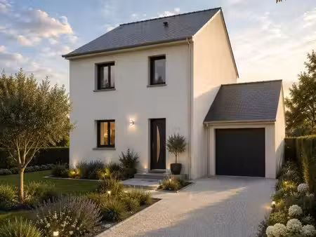 terrain avec maison neuf à vendre