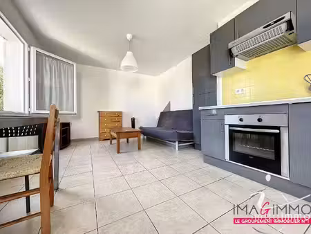 location studio meuble avec jardin