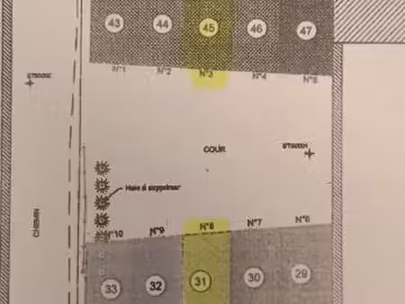 parking extérieur
