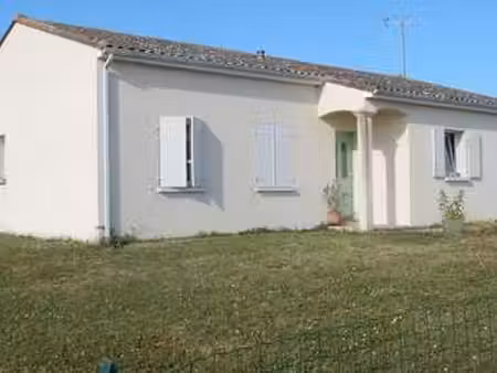 location maison à moulidars (16290) : à louer / 106m² moulidars