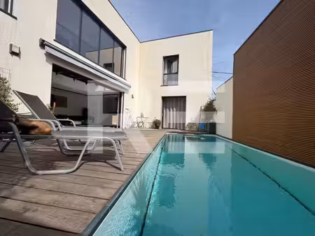 nîmes jean jaurès — maison contemporaine  piscine  garages