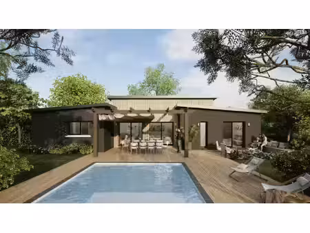 terrain avec maison neuf à vendre
