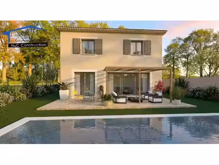 terrain avec maison neuf à vendre