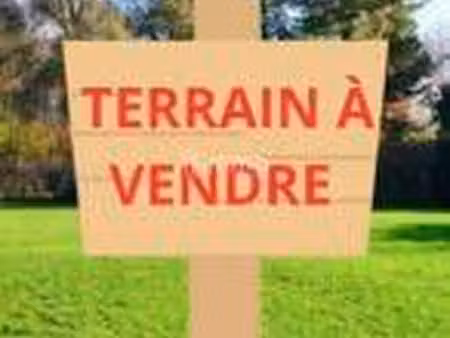 terrain constructible neuf à vendre
