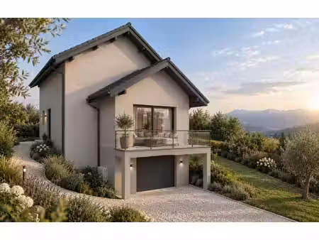 terrain avec maison neuf à vendre