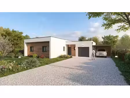 terrain avec maison neuf à vendre