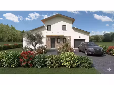 terrain avec maison neuf à vendre