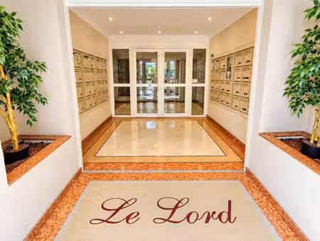 beausoleil – viager occupé sans rente – appartement 60 31 m² – vue mer
