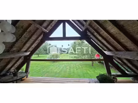 223 m²  appartement indépendant et triple garage