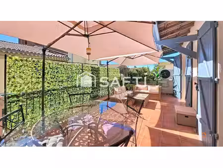 maison de village 115m² avec grand garage et terrasse