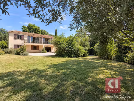 exclusivité : maison mazaugues 5 pièces 145 m2 - garage  sous-sol et studio indépendant