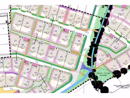 vente terrain 579 m² à saint-berthevin (53940)  72 600 €