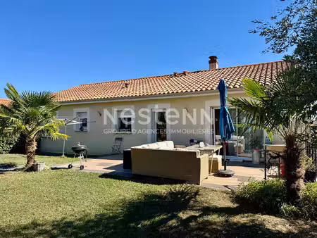 a vendre - maison 120 m² - 3 chambres - pièce de vie 64 m² - jardin et double garage - lys