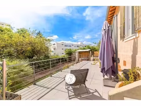 nice ouest // corniche fleurie : maison - jardin - terrasse