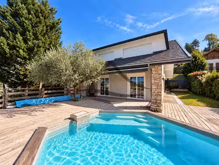 aix-les-bains - villa contemporaine de 190 m2 vue lac et mon