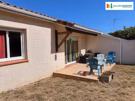 maison mitoyenne d'un côté de 118m²