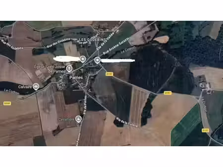 vente terrain 700 m² à parnes (60240)  80 000 €