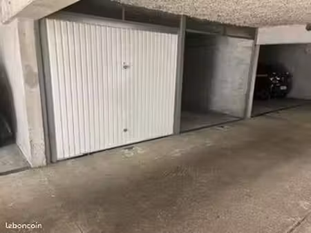 garage en sous sol securise