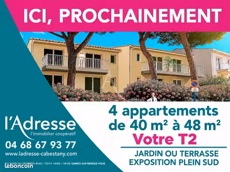 appartement 2 pièces 48 m²