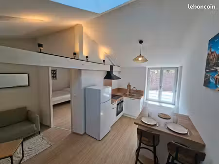 appartement meublé 32 5m² – place grévy