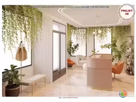 location locaux professionnels 2 pièces 53 m² à saint-denis (97400)  1 700 €