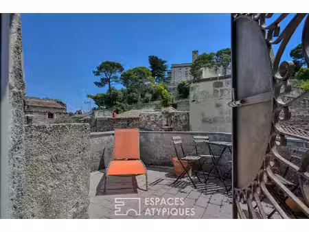 maison de village avec terrasse tropézienne
