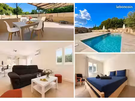 maison 2 chambres avec terrasse  jardin  piscine et parking