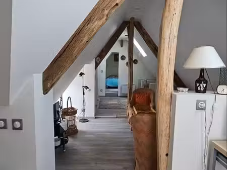 appartement neuf lumineux mansardé et meublé  60 m² au sol